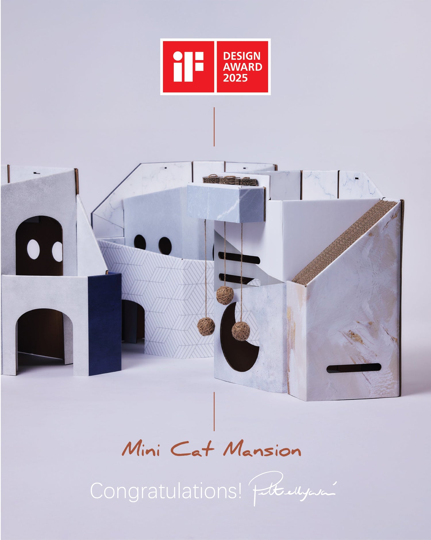 Mini Cat Mansion 榮獲 2025 年 iF 設計獎