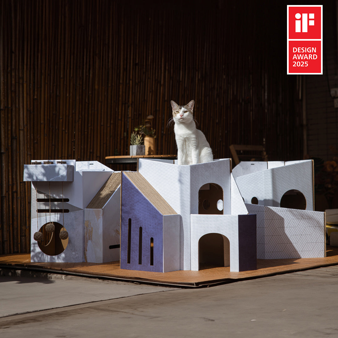 Mini Cat Mansion Foldable cat house