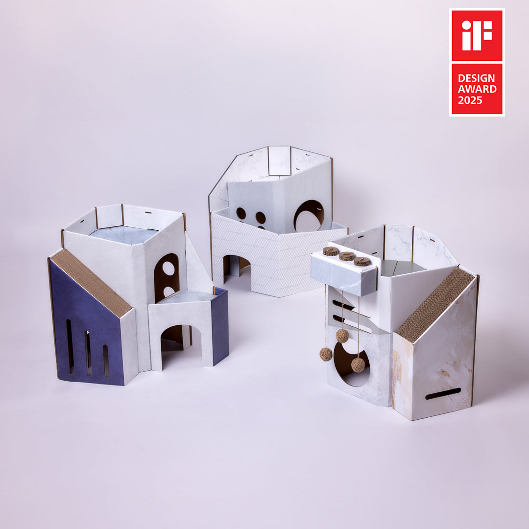 Mini Cat Mansion - Foldable cat house