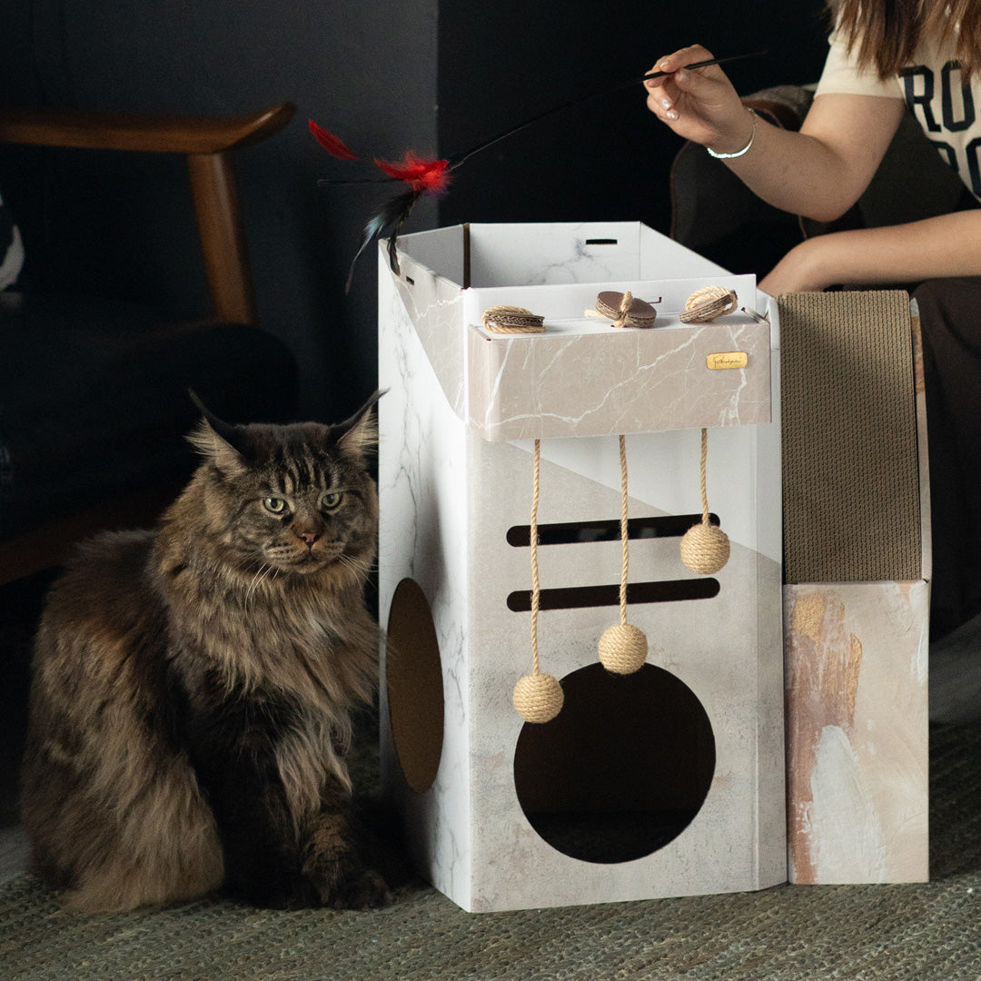 Mini Cat Mansion 摺疊式貓屋