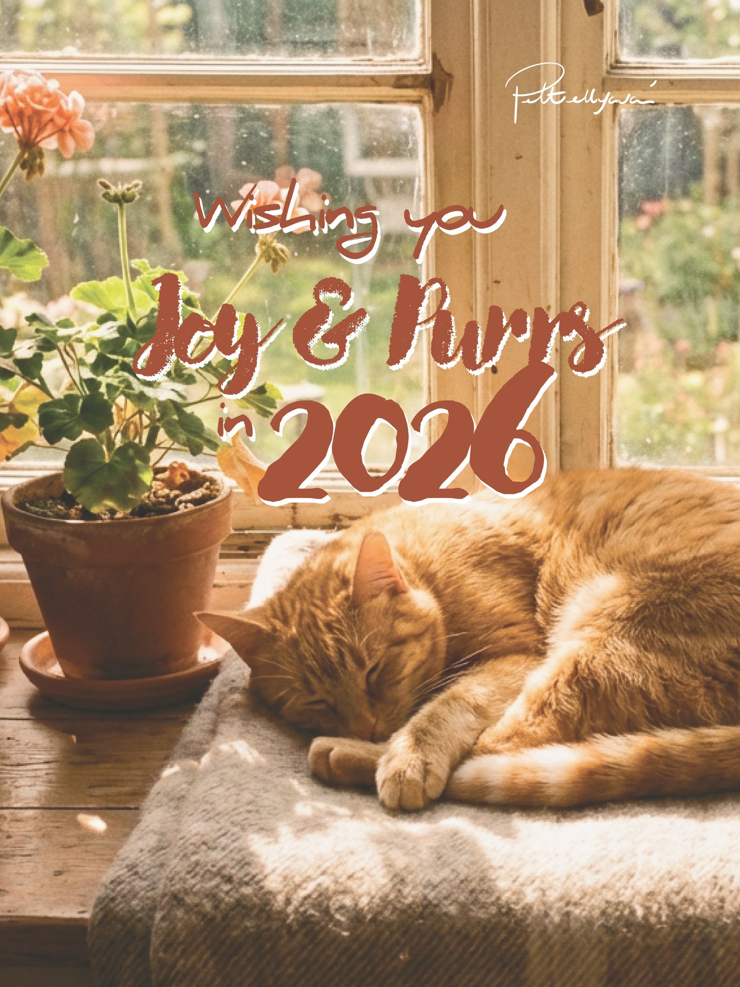 【🎇 新年快樂！ Wishing you joy and purrs in 2026 🐾】